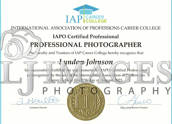 IFPO Professional Photographer