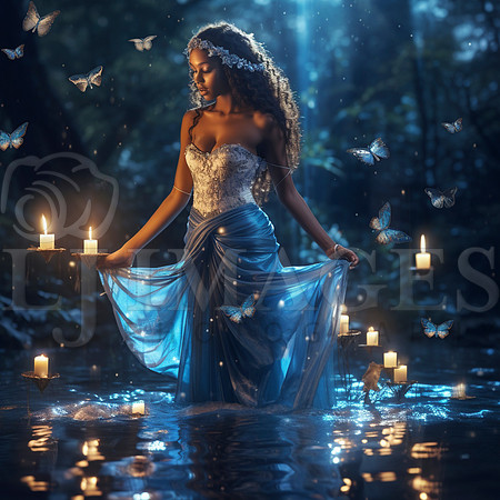 destinyunlimited_African_woman_in_long_blue_dress_by_lake_in_en_6f8973ce-0184-43b2-9555-5a095c61596f-4