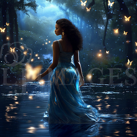 destinyunlimited_African_woman_in_long_blue_dress_by_lake_in_en_7d8e63b1-8019-469c-b8e2-5d1c77862305-3