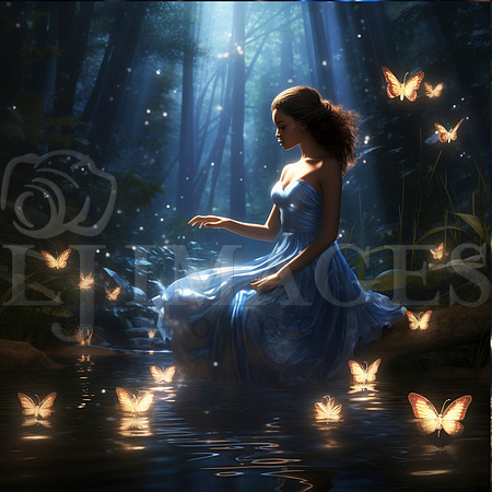 destinyunlimited_African_woman_in_long_blue_dress_by_pond_in_en_71960d38-fa17-4984-b8e3-54e3c48cf670-3
