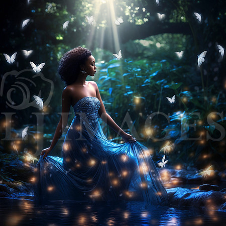 destinyunlimited_African_woman_in_long_blue_dress_by_pond_in_en_71960d38-fa17-4984-b8e3-54e3c48cf670