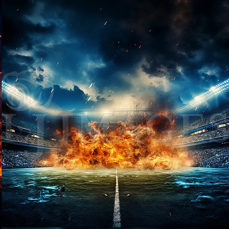 destinyunlimited_American_football_field_on_fire_with_dramatic__469f2eaa-2fd1-4268-8de5-f53b26548fcc-2