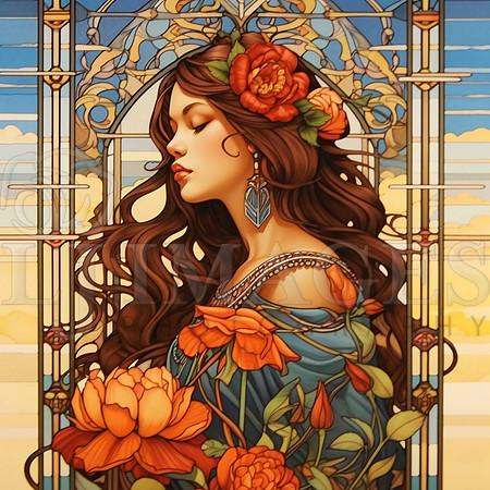 destinyunlimited_American_Indian_female_art_nouveau_wearing_dre_2712972d-6804-4b20-a127-278b317e9d02-2