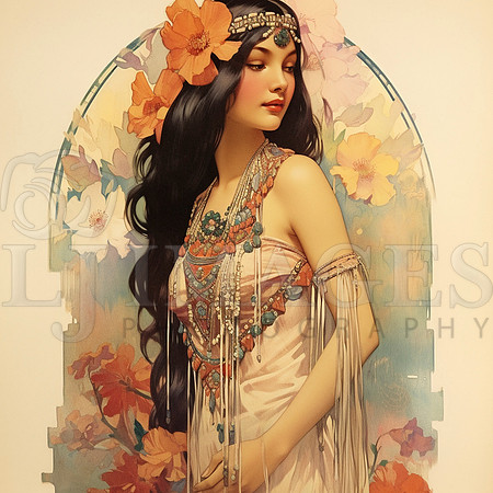 destinyunlimited_American_Indian_female_art_nouveau_wearing_dre_2712972d-6804-4b20-a127-278b317e9d02-4