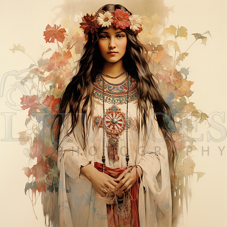 destinyunlimited_American_Indian_female_art_nouveau_wearing_dre_c499dfdb-515b-4a77-8c77-8ff29c3140dd-2
