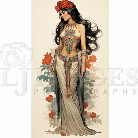 destinyunlimited_American_Indian_female_art_nouveau_wearing_dre_c499dfdb-515b-4a77-8c77-8ff29c3140dd-3