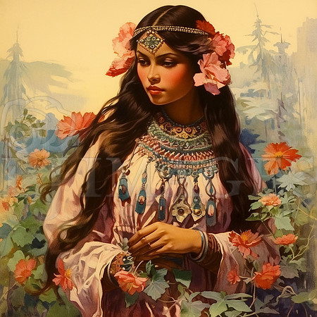 destinyunlimited_American_Indian_female_art_nouveau_wearing_dre_d0bc3ad2-c416-4bd5-8913-e73400f83885-4