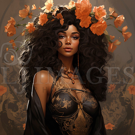 destinyunlimited_black_female_art_nouveau_wearing_dress_flowers_e178649d-0a80-4406-b5a5-115fb9a1bd91-4