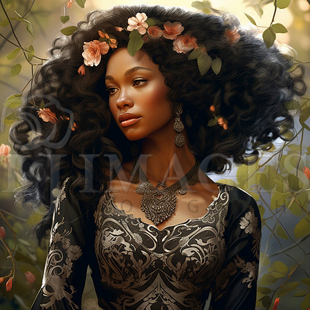 destinyunlimited_black_female_art_nouveau_wearing_dress_flowers_ebbe0ca3-747b-4b02-ac79-9d0a4e7ed7c3-3
