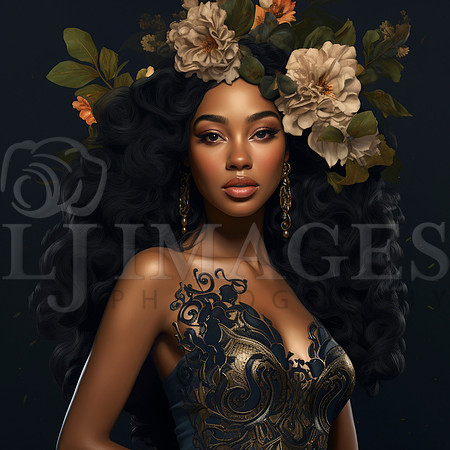 destinyunlimited_black_female_art_nouveau_wearing_dress_flowers_ebbe0ca3-747b-4b02-ac79-9d0a4e7ed7c3