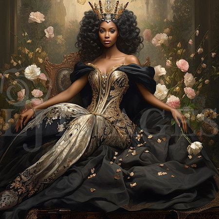 destinyunlimited_black_female_queen_art_nouveau_wearing_dress_f_5eff0e81-f76f-4623-b91e-39b9e93923fd-4