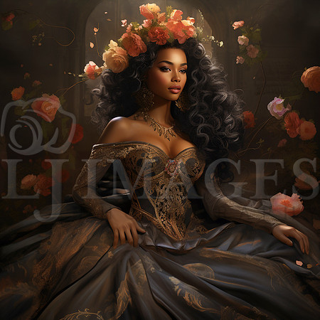 destinyunlimited_black_female_queen_art_nouveau_wearing_dress_f_ab83ecd6-4931-4c0c-b914-d67e1ab51e98