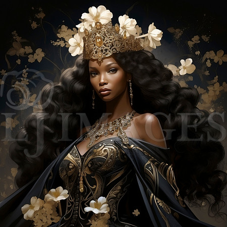 destinyunlimited_black_female_queen_art_nouveau_wearing_dress_f_f3c4e4d4-c4c2-466c-9bfc-187658239cb9-2