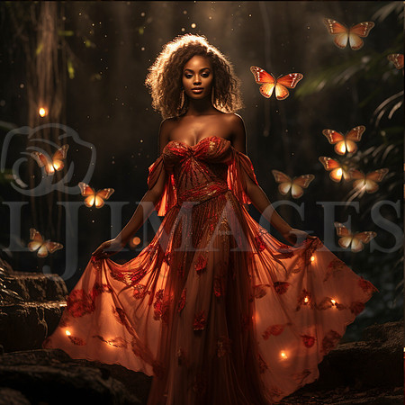 destinyunlimited_brown_skinned_woman_in_long_red_dress_in_fores_2f787869-62f8-4044-a5ba-44438e0d94d9-3