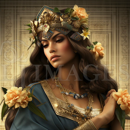 destinyunlimited_Egyptian_female_queen_art_nouveau_wearing_dres_78d75af8-5e52-4397-95cd-e4be88affb0f-3