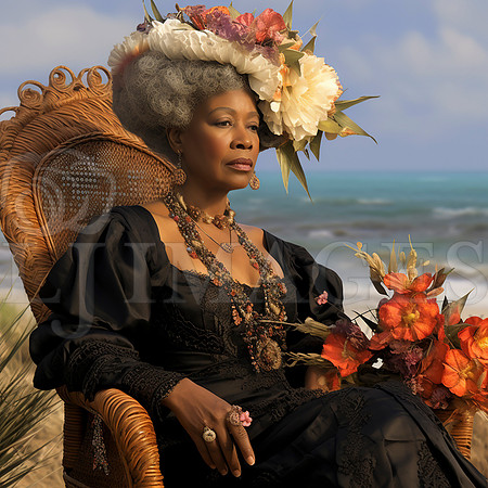 destinyunlimited_elderly_black_female_queen_art_nouveau_wearing_2e40977d-5dee-4cde-b585-2703d39533ba-2