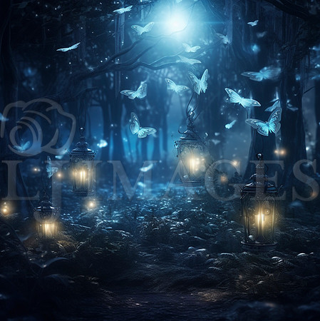 destinyunlimited_enchanted_forest_at_night_with_blue_butterflie_398d8181-2a53-48d7-b5fd-1648bdeb5c08 copy 3