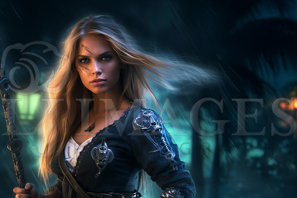 destinyunlimited_enchanted_forest_realistic_female_pirate_with__2742115f-f41b-45d8-b3c4-70c58a7de08c-2
