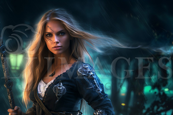 destinyunlimited_enchanted_forest_realistic_female_pirate_with__2742115f-f41b-45d8-b3c4-70c58a7de08c