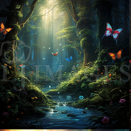 destinyunlimited_enchanted_forest_with_butterflies_realistic_53c08460-f8aa-4ecb-876b-64db6780d770