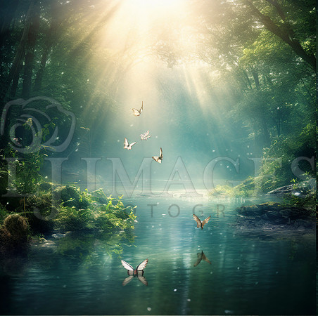 destinyunlimited_enchanted_lake_in_the_morning_close_up_with_mi_1378f5ef-3b1c-4a20-a7d4-a1f3aed10c3e 2