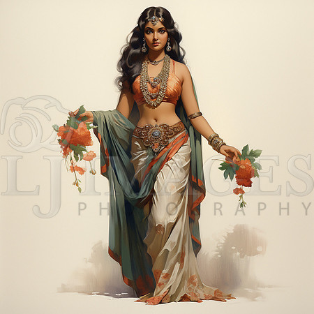 destinyunlimited_indian_female_art_nouveau_wearing_dress_flower_cce929d7-2d03-4566-86ef-4cd8d7c8482a-3
