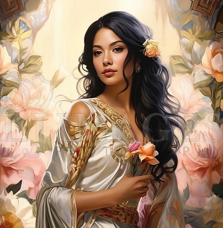 destinyunlimited_mexican_female_art_nouveau_wearing_dress_flowe_df18ddd1-5691-4137-85b5-291d8b7730f9 copy