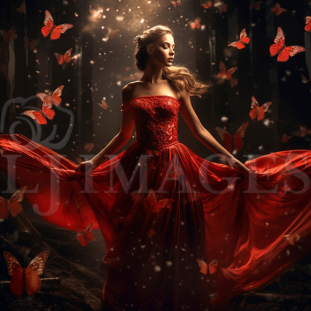 destinyunlimited_woman_in_long_red_dress_in_forest_at_night_dra_5f75e509-6527-4041-8630-83d9f4c79f43-3