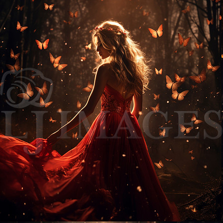 destinyunlimited_woman_in_long_red_dress_in_forest_at_night_dra_5f75e509-6527-4041-8630-83d9f4c79f43