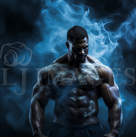 destinyunlimited_black_man_with_muscles_exercising_at_night_dra_7e77e04e-b210-4bd0-8c8d-a34276768a2d 2
