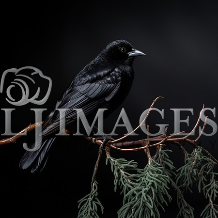 destinyunlimited_black_bird_on_the_branch_on_a_black_background_b568e8a8-6e92-4692-9c57-4d19d98789ee-4