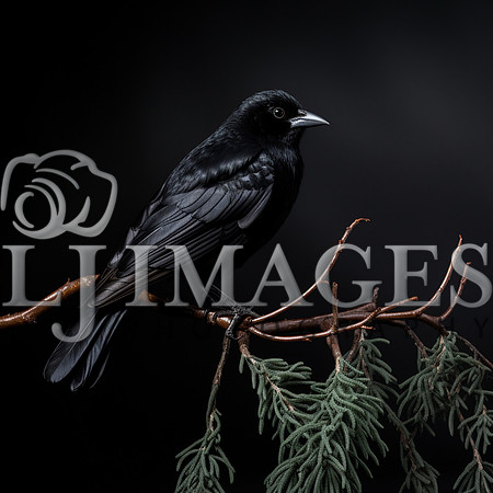 destinyunlimited_black_bird_on_the_branch_on_a_black_background_b568e8a8-6e92-4692-9c57-4d19d98789ee-4