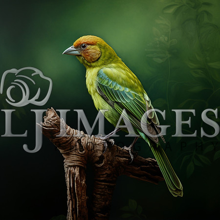 destinyunlimited_Green_Bird_sitting_on_a_limb_on_a_green_backgr_87970025-97e5-4ad1-9617-7532228bd22c-4