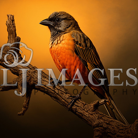 destinyunlimited_Orange_bird_sitting_on_a_limb_on_the_orange_ba_8e72d139-bf4f-47e8-b103-530e8ab6049f-3