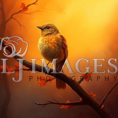destinyunlimited_Orange_bird_sitting_on_a_limb_on_the_orange_ba_97861340-a851-442a-a110-3a151a716ced-3
