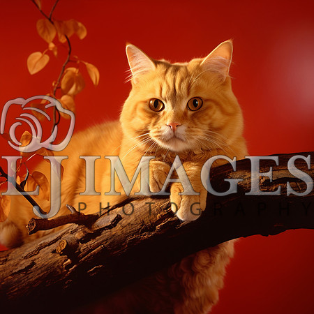 destinyunlimited_orange_cat_on_a_limb_on_the_orange_background__a70a9496-2fd5-405c-a3ea-e8f65648af0e-3