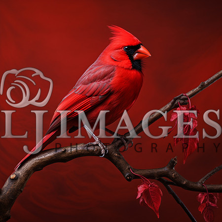 destinyunlimited_red_bird_on_branch_on_red_background_dramatic__7a0cbb35-3f6a-4c97-8ba3-1306005ad732