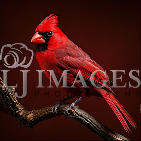 destinyunlimited_red_bird_on_branch_on_red_background_dramatic__a54139c4-db61-4829-be3b-6b950228d553