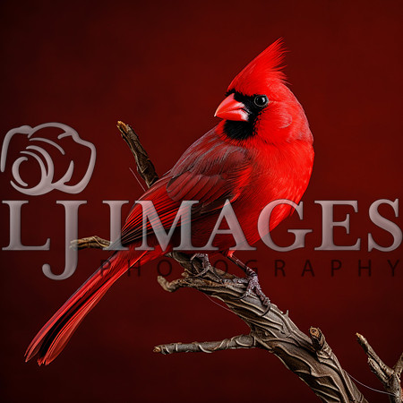 destinyunlimited_red_bird_on_branch_on_red_background_dramatic__e7c5ebb6-487e-4d4a-b7af-116b02806ed9-4
