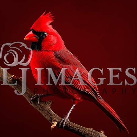 destinyunlimited_red_bird_on_branch_on_red_background_dramatic__e7c5ebb6-487e-4d4a-b7af-116b02806ed9