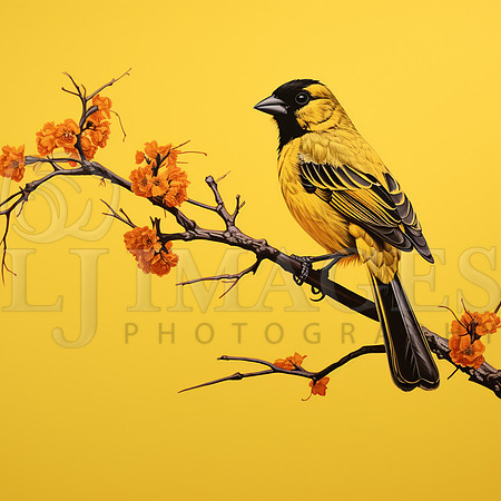 destinyunlimited_yellow_bird_on_branch_on_yellow_background_39280816-3ecb-4f94-b647-d21ec0015228-2