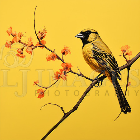 destinyunlimited_yellow_bird_on_branch_on_yellow_background_39280816-3ecb-4f94-b647-d21ec0015228-3