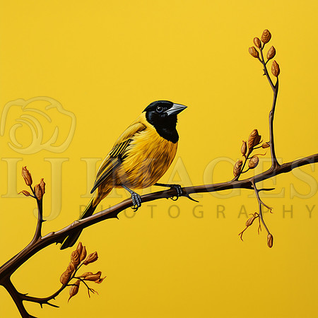 destinyunlimited_yellow_bird_on_branch_on_yellow_background_88721867-5290-484a-bc73-1a6f7bd0bb35